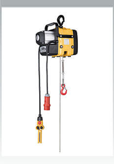 Treuils à câble passant électrique portable