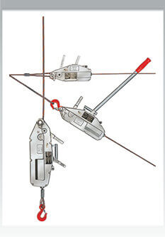 Treuils de traction manuel